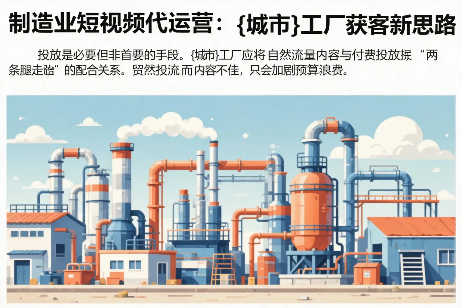 制造业短视频代运营：恭城工厂获客新思路